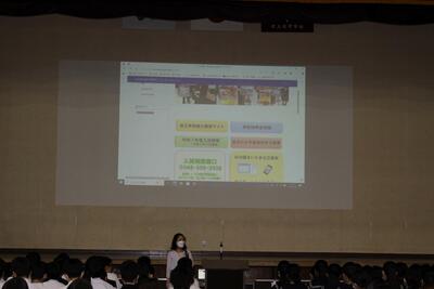 進路担当の話２